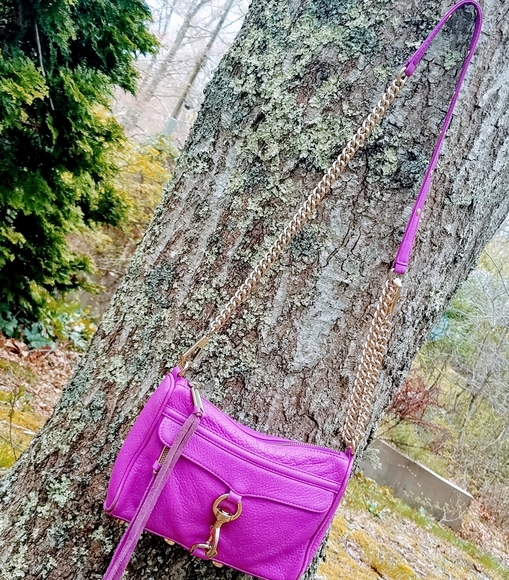 Rebecca Minkoff Mini M.A.C. 4-Way Hot Pink Bag - Picture 2 of 8